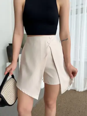 Omarı Rahat ve Şık Şort Etek - İlkbahar ve Yaz için Ideal