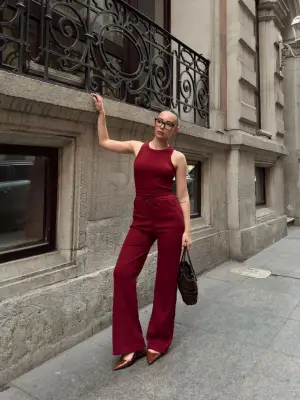 Omarı Yüksek Bel Atletli Kaşkorse Takım