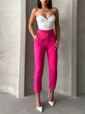 Omarı Şık Havuç Pantolon