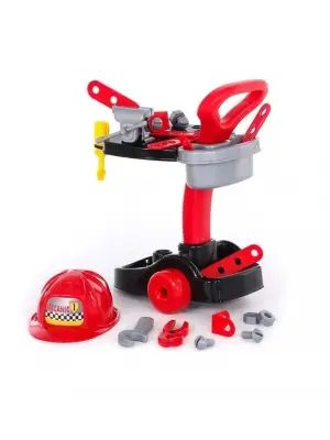 Meslek Setleri  - Mekanik-  Tekerlekli Tamir Seti  Tezgahı 51 cm - 27 parça