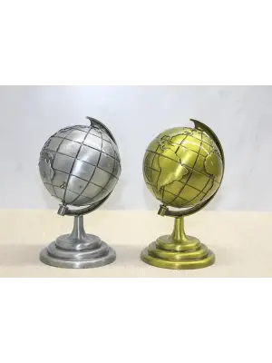Metal Dünya Küre Model 1