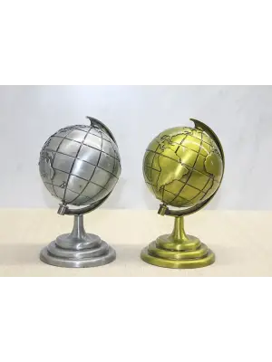 Metal Dünya Küre Model 1