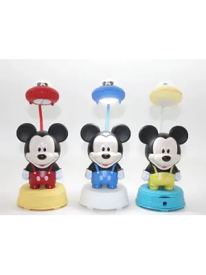 Mickey Mouse Masa Üstü Lamba Şarjlı Usb Alk2714