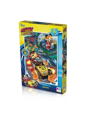 Omarı Eğlenceli Mickey Mouse 50 Parça Puzzle