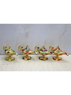 Mineli Metal Alaaddin Lambası Model 1