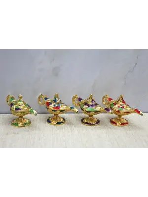Mineli Metal Alaaddin Lambası Model 1