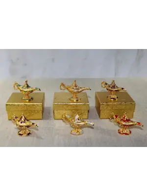 Mineli Metal Alaaddin Lambası Model 2