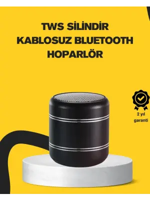 Mini Alüminyum Bluetooth Hoparlör Yüksek Bas Performansı