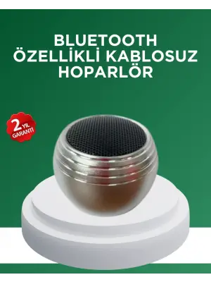 Mini Bluetooth Hoparlör Tws Özellikli Taşınabilir Güçlü Ses