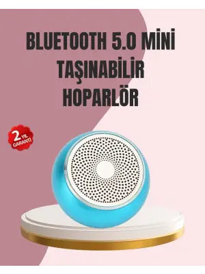 Mini Bluetooth Speaker | Uzun Pil Ömrü, Şık Ve Hafif Tasarım