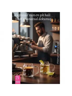 Mini Bubble Espresso & Shot Bardak Borosilikat Cam  – 2’li Set (6x5 cm)