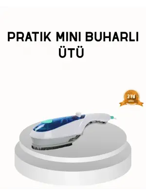 Mini Buharlı Seyahat Ütüsü – Hızlı Isınan, Koku Giderici, Her Kumaşa Uygun Taşınabilir Ütü