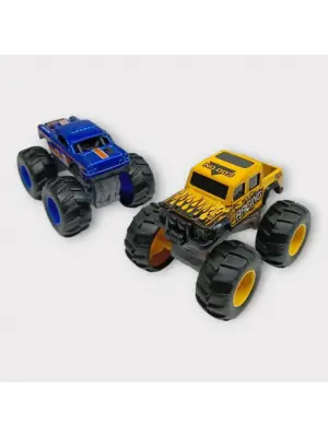 Omarı Mini Off-Road Araçlar Seti - Sarı ve Lacivert Seçenekleriyle