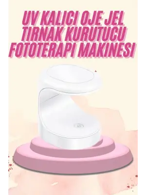 Mini Taşınabilir Kalıcı Oje Jel Tırnak Kurutucu Fototerapi Makinesi