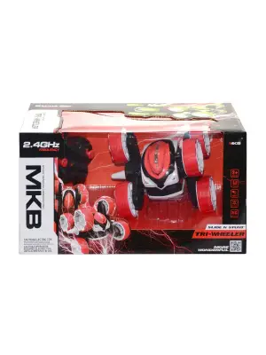 MKB-5588-617 Kumandalı Şarjlı 3 Tekerlek Akrobat Araba -Vardem