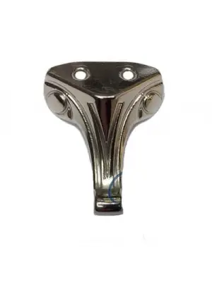 Moda Ahşap Sandık Ayağı, Kutu Ayak 3,5 Cm - Nikel, 50 Adet