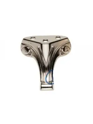 Moda Ahşap Sandık Ayağı, Kutu Ayak 4,5 Cm - Nikel, 50 Adet