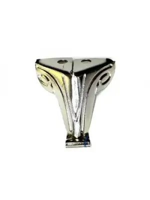 Moda Sac Ahşap, Sunta Sandık Ayağı, Kutu Ayak 2,5 Cm - Nikel