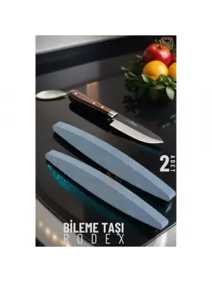 Omarı Elmas Kaplamalı Bıçak Bileme Taşı Seti