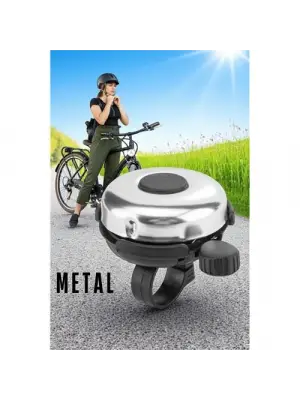 Omarı Hafif ve Dayanıklı Metal Bisiklet Zili