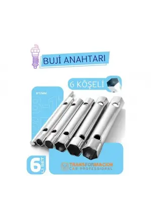 Omarı Torklu 5 Ebat Buji Anahtarı - Profesyonel Buji Sökme Takma Aracı