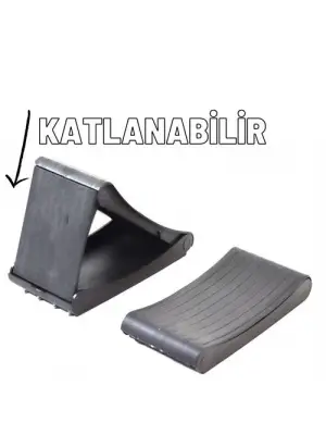 Omarı Katlanabilir Kayma Önleyici Takoz