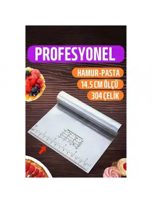 Omarı Paslanmaz Çelik ModaCar Hamur Kesici Spatula