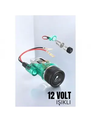 Omarı Pratik Işıklı Araç Çakmağı