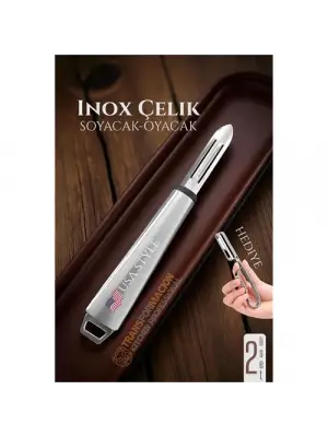 Omarı İnox Sebze ve Kabak Soyucu Set