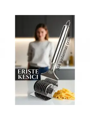 Omarı İnce Erişte Hamur Kesici - Pratik ve Kolay Kullanım