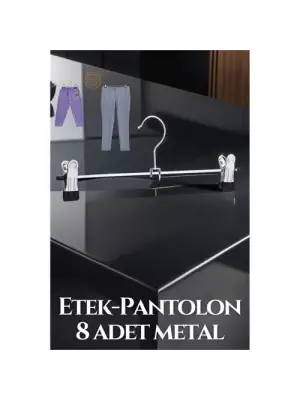 Omarı Mandallı Etek Askısı Seti - Tarzınızı Tamamlayın!