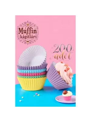 Modacar Muffin Kalıbı - Muffin Kağıdı - Muffin Kek Kalıbı 200 Adet