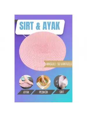 Omarı Masajlı Sırt ve Ayak Kesesi