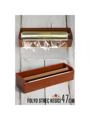 Modacar Streç Film Kesici  Ahşap Streçlik Folyo Ve Streç Film Kesici 47 Cm
