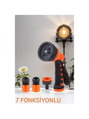 Omarı Sulama Tabancası Seti 7 Fonksiyonlu Ürün: ModaCar 3 Aparatlı