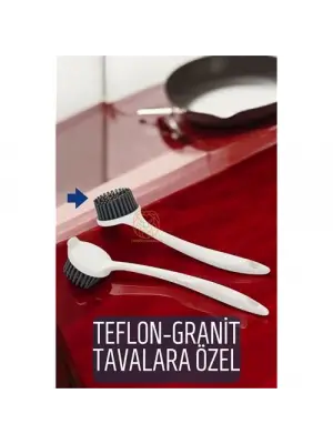 Omarı Teflon ve Granit Tava Fırçası - Pratik Temizlik İçin En İyi Seçim