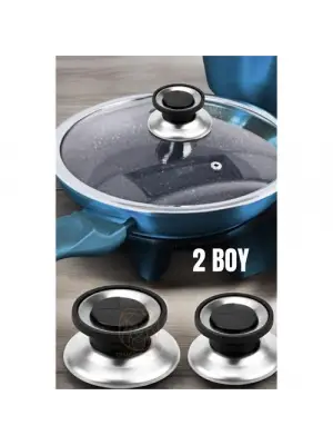 ModaCar Tencere Tava Tepesi Tencere Tava Kapağı Tutucu 2 Boy