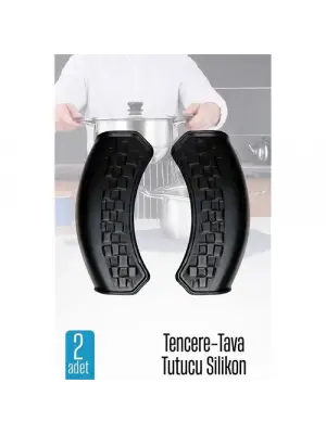 Modacar Tencere Tutucu Silikon 2 ADET