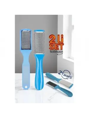 Modacar Topuk Törpüsü - Topuk Rendesi 2 Li Set 2 Yüzeyli Solingen Professional