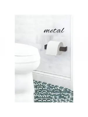 Omarı Pratik Montajlı Metal Tuvalet Kağıdı Tutucu