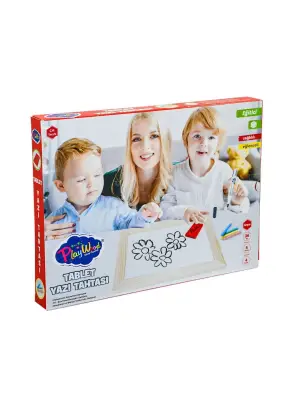 Omarı Ahşap Tablet Yazı Tahtası