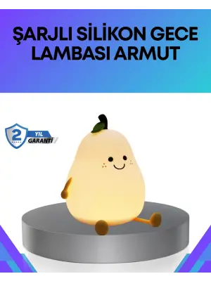 Modern Armut Gece Lambası Kablosuz Şarjlı Led Aydınlatma