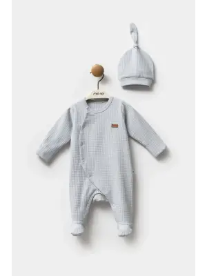 Moi Noi Galaxy Şapkalı Tulum Mnb1244 Gri