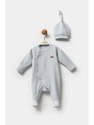 Moi Noi Galaxy Şapkalı Tulum MNB1244 Gri