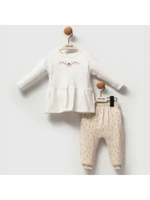 Moi Noi Kokina İkili Takım MNB5336 Bej