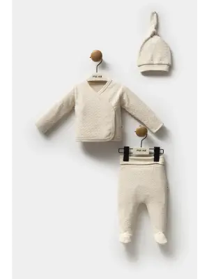 Moi Noi Zıbın Takım Mnb3027 Bej