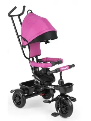 Omarı Hafif ve Şık 3 Tekerlekli Çocuk Bisikleti - Pembe