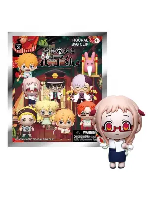 Omarı Hanako-Kun Klipli Figürler Seri 3 - Eşsiz ve Sevimli Tüylerinizde!