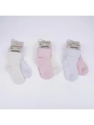 Monala Absli 2li Kız Modal Bebek Soket K44091 Asorti