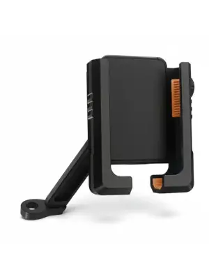 Motosiklet Gidon Telefon Tutucu–360° Döner, Kaymaz Sabitleme Sistemli, Sarsıntı Önleyici Telefon Tutucu Aparat